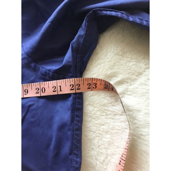 Chaps Blue Button-Down Long Sleeve Shirt - Picture 7 of 11